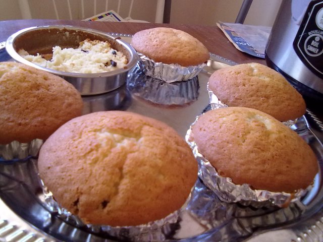 新鲜出炉粗粮muffin