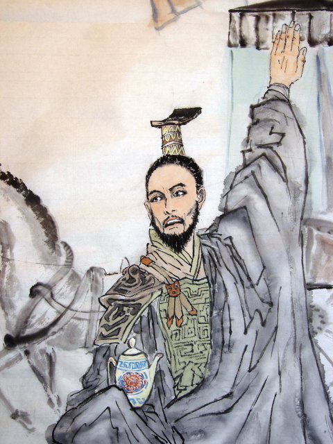 建20160306.我有一壺酒，足以慰風塵，100-50厘米 局部.jpg