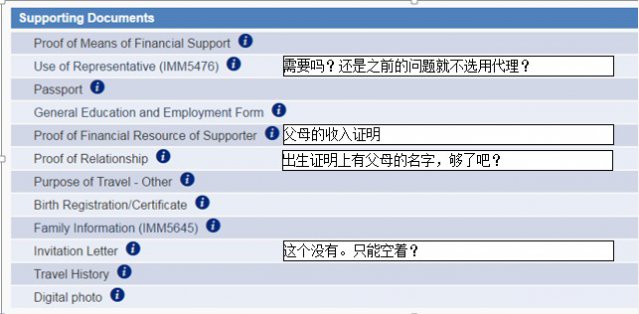 document checklist